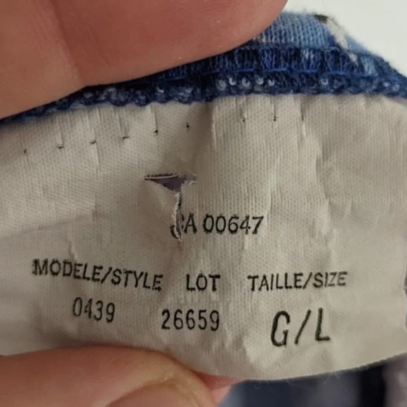 Vintage 90s Y2K Blue Floral Mini Skirt Women  Large - Picture 5 of 6